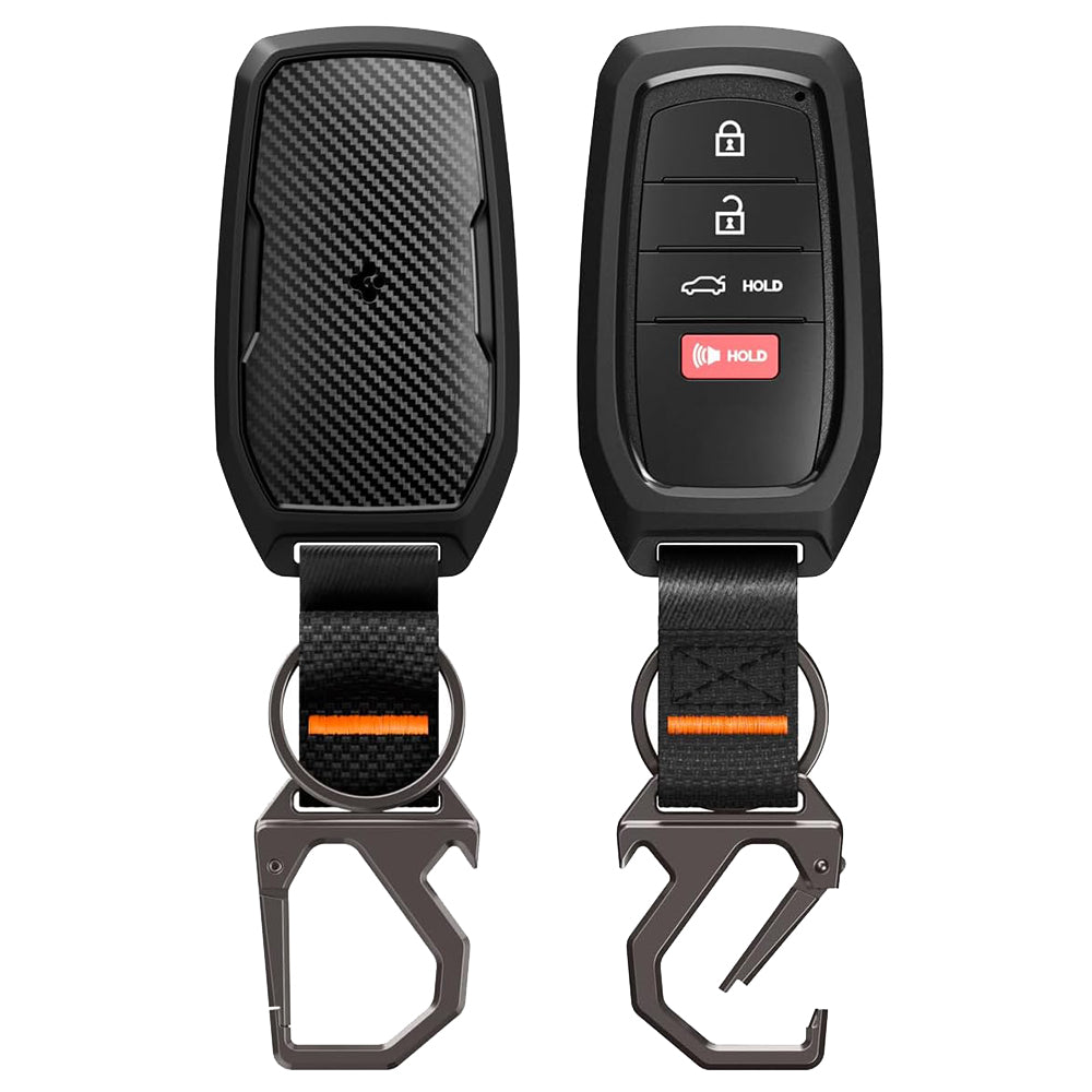 Capa para Chaves Auto Spigen TK100 para Toyota Smart, Preta ACS11366