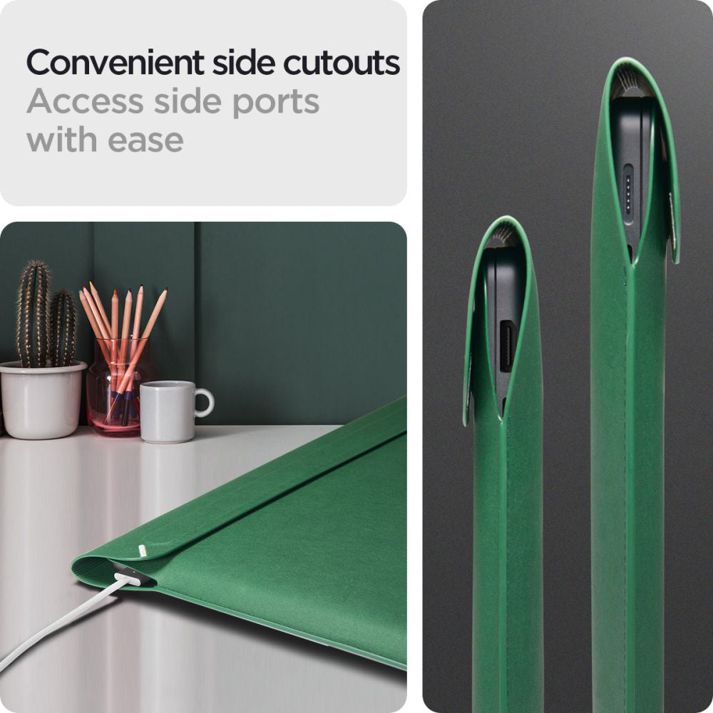 Capa Spigen Valentinus para Laptop 15inch - 16inch, Verde