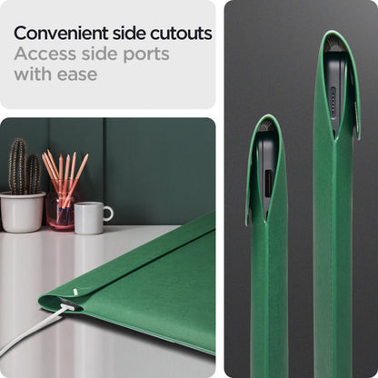 Capa Spigen Valentinus para Laptop 15inch - 16inch, Verde