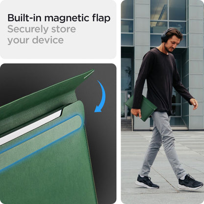 Capa Spigen Valentinus para Laptop 15inch - 16inch, Verde