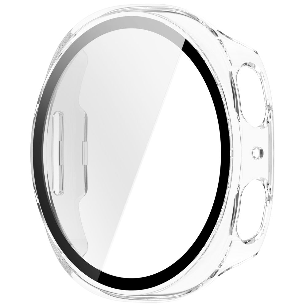 Capa Tech-Protect Defense para Samsung Galaxy Watch 9 / Watch8 44mm, Conjunto de 2 peças, Preta / Transparente