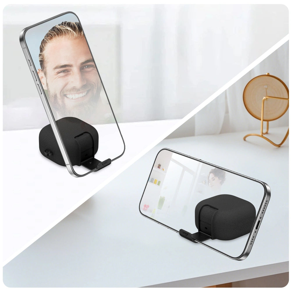 Capa Tech-Protect Slim Hook para Samsung Galaxy Buds4 / Buds4 Pro, Preta