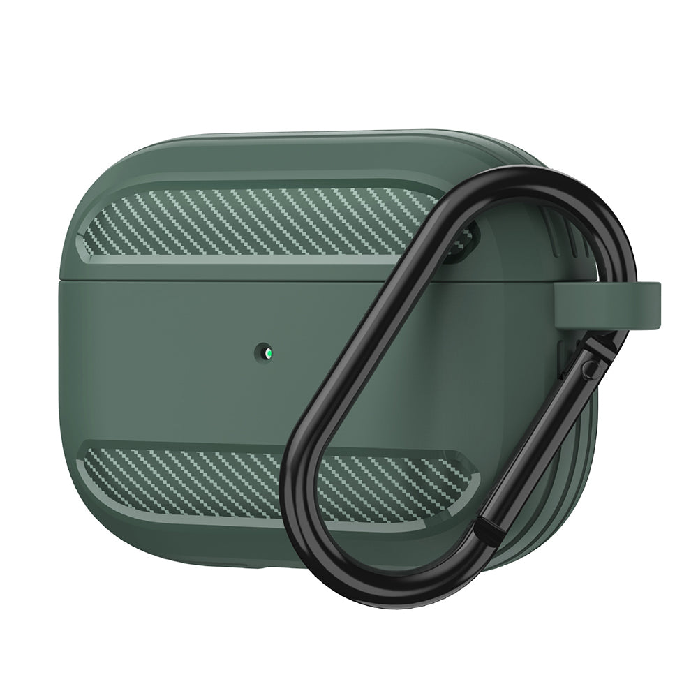 Capa Techsuit Carbon para Apple AirPods 3, Verde