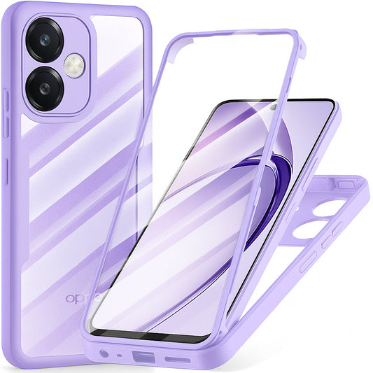 Capa para Oppo A3 4G / A3 5G, Techsuit, ColorVerse 360, Roxo