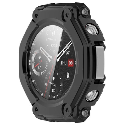 Capa Techsuit Defense360 Pro para Amazfit T-Rex 3, Preta