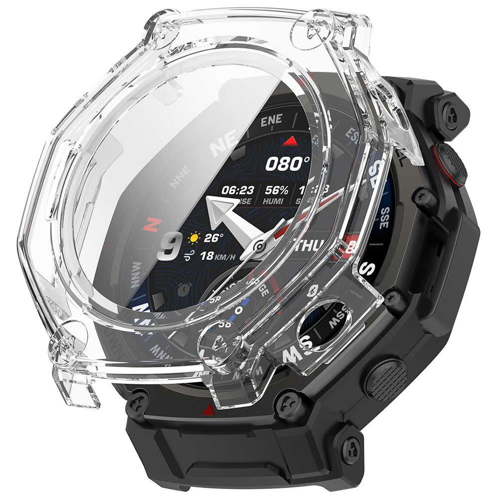Capa Techsuit Defense360 Pro para Amazfit T-Rex 3 Pro, Transparente