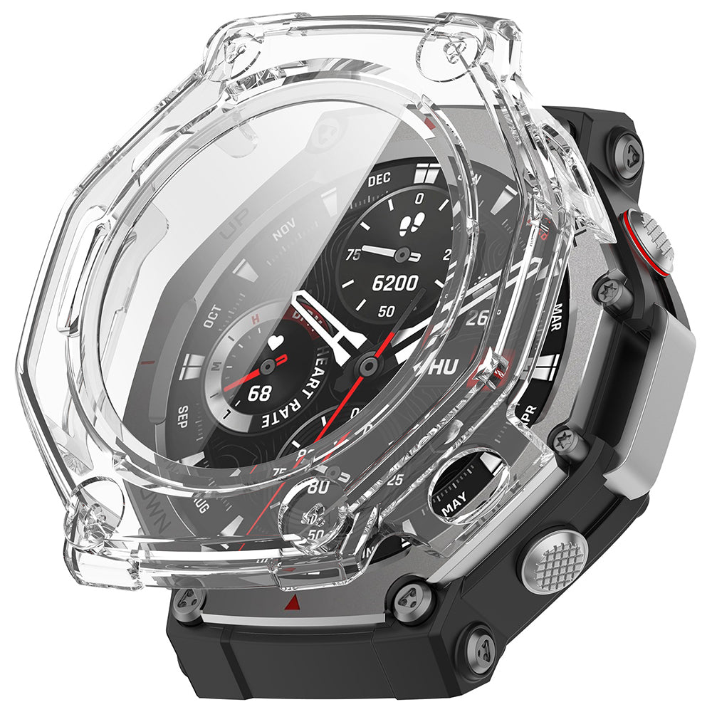 Capa Techsuit Defense360 Pro para Amazfit T-Rex 3, Transparente