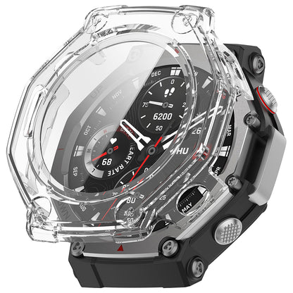 Capa Techsuit Defense360 Pro para Amazfit T-Rex 3, Transparente