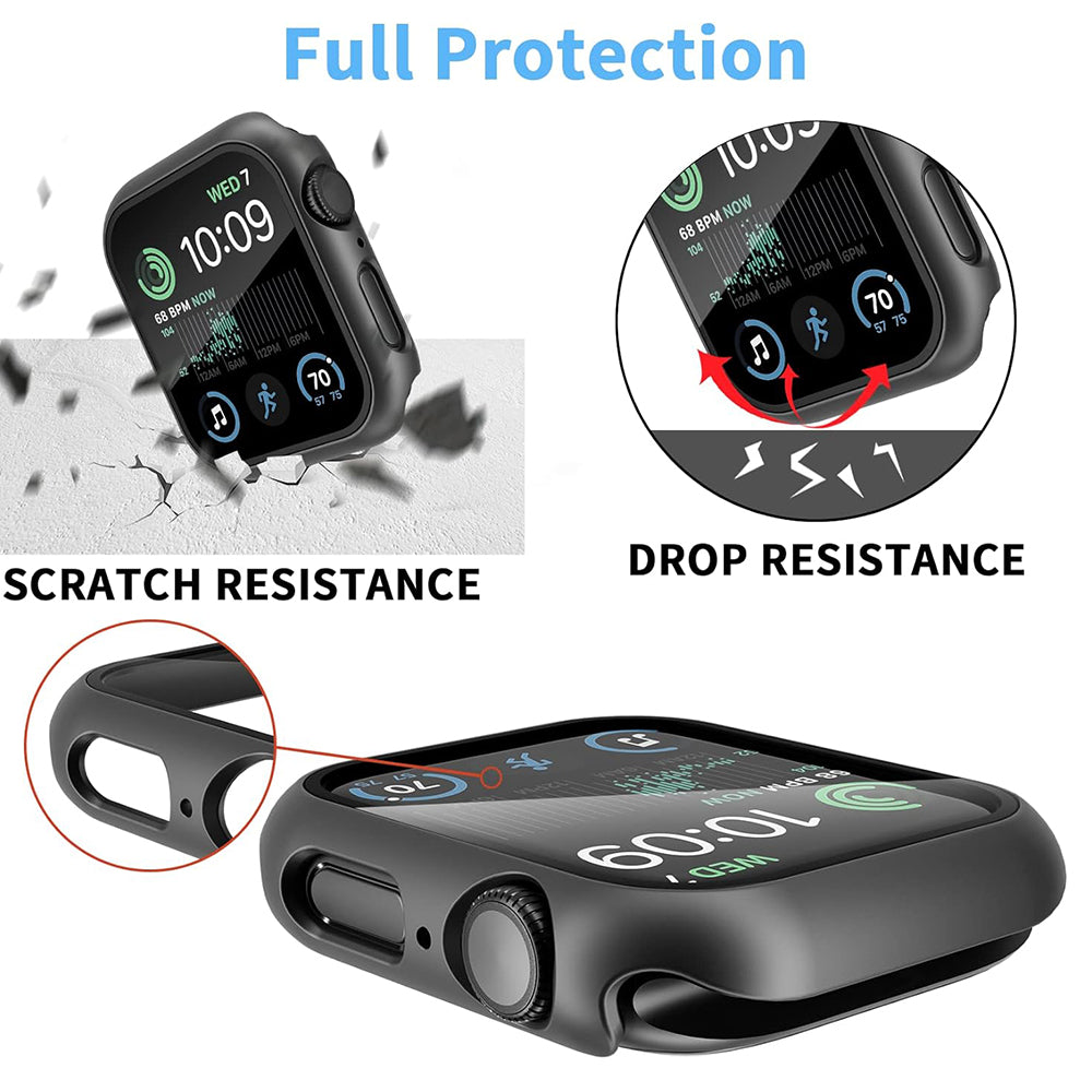 Capa Techsuit Defense360 Pro para Apple Watch 44mm Series, Preta