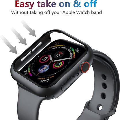Capa Techsuit Defense360 Pro para Apple Watch 44mm Series, Preta