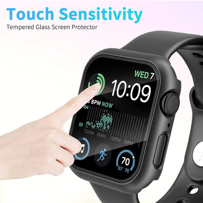 Capa Techsuit Defense360 Pro para Apple Watch 44mm Series, Preta