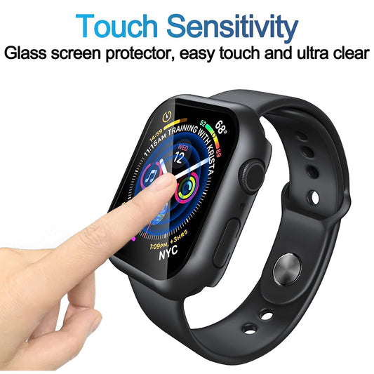 Capa Techsuit Defense360 Pro para Apple Watch 7 41mm Series, Preta
