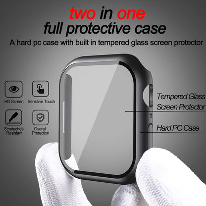 Capa Techsuit Defense360 Pro para Apple Watch 7 41mm Series, Preta