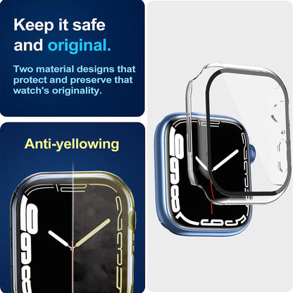 Capa Techsuit Defense360 Pro para Apple Watch 7 41mm Series, Transparente