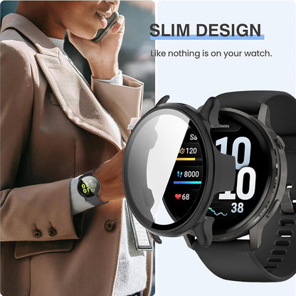 Capa Techsuit Defense360 Pro para Garmin Venu 4 41mm, Rosa