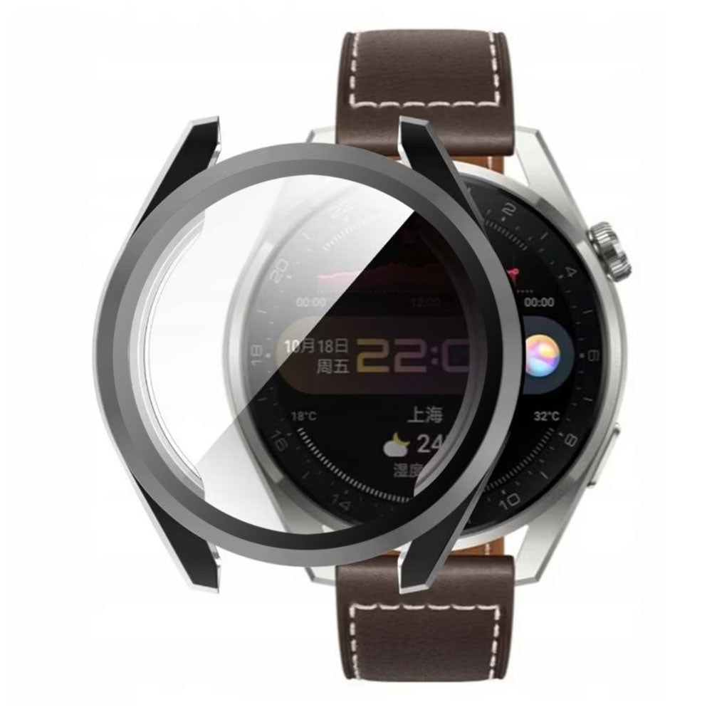 Capa Techsuit Defense360 Pro para Huawei Watch 3 Pro, Preta