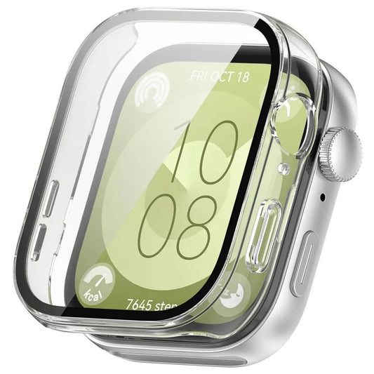 Capa Techsuit Defense360 Pro para Huawei Watch Fit 3, Transparente