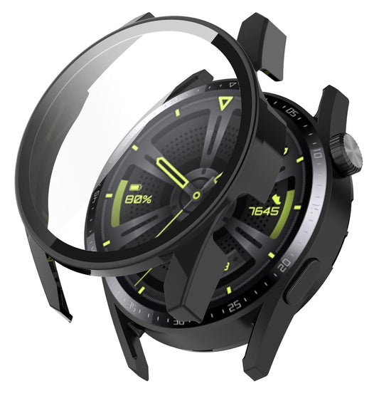 Capa Techsuit Defense360 Pro para Huawei Watch GT 3 46mm, Preta