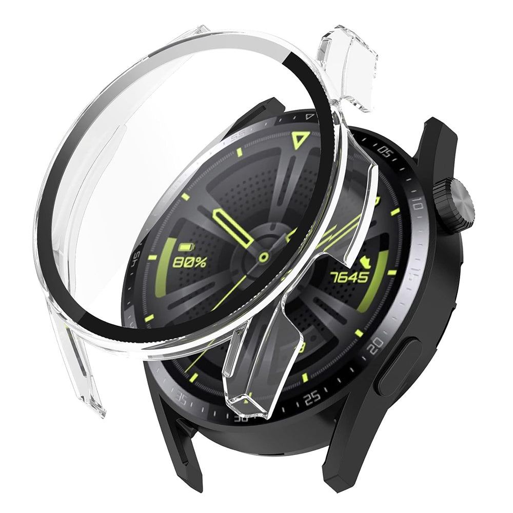 Capa Techsuit Defense360 Pro para Huawei Watch GT 3 46mm, Transparente