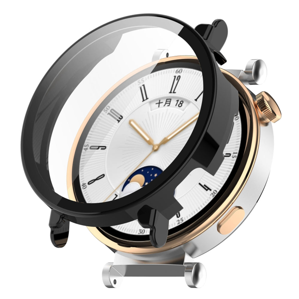 Capa Techsuit Defense360 Pro para Huawei Watch GT 4 41mm, Preta