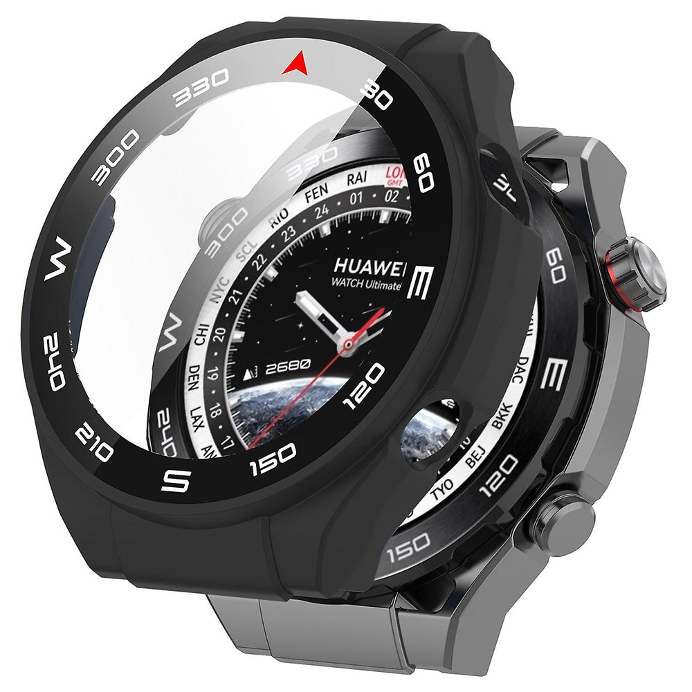 Capa Techsuit Defense360 Pro Bezel para Huawei Watch Ultimate, Preta