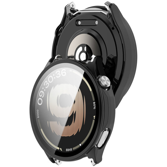 Capa Techsuit Defense360 Pro para Oppo Watch S / OnePlus Watch Lite, Preta