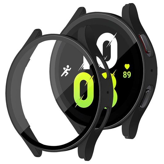 Capa Techsuit Defense360 Pro para Samsung Galaxy Watch5 / Watch4 44mm Series, Preta