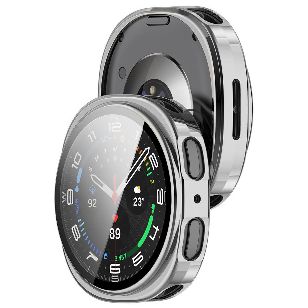 Capa Techsuit Defense360 Pro para Samsung Galaxy Watch9 / Watch8 44mm, Prateada