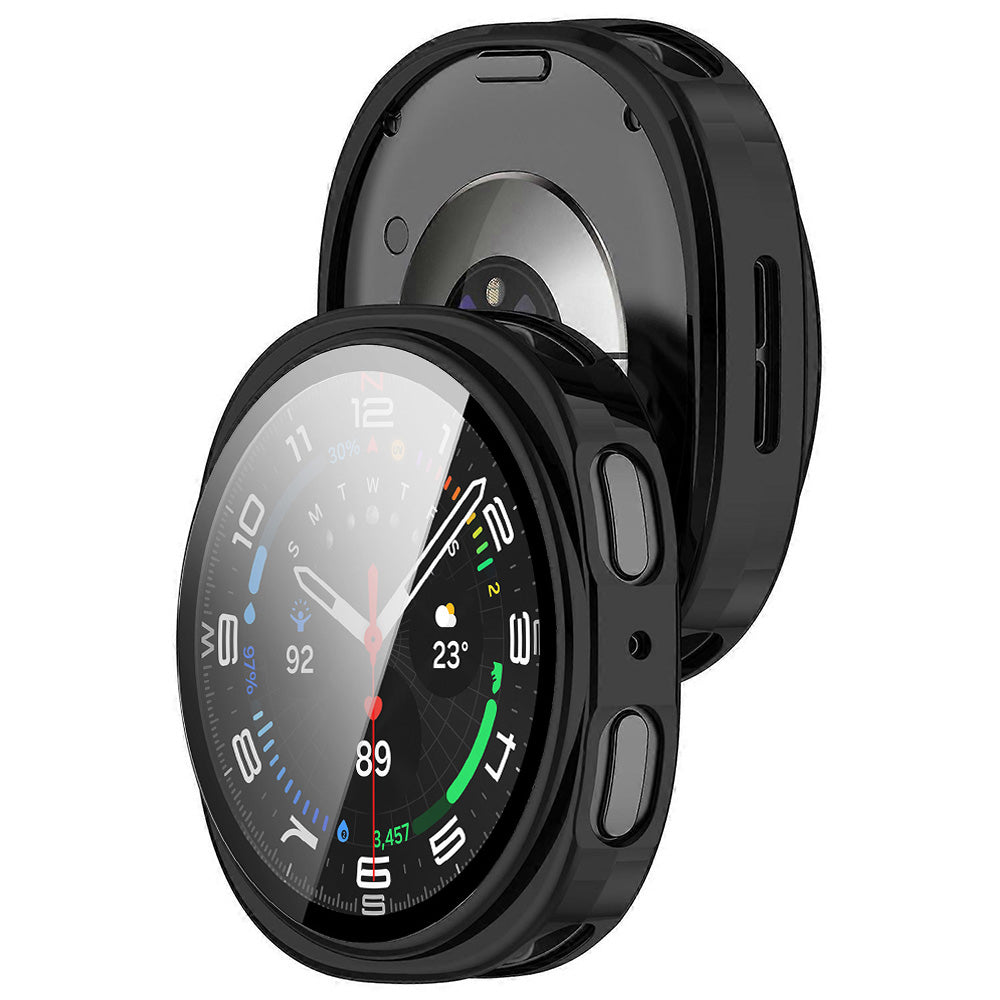 Capa Techsuit Defense360 Pro para Samsung Galaxy Watch8 44mm, Preta