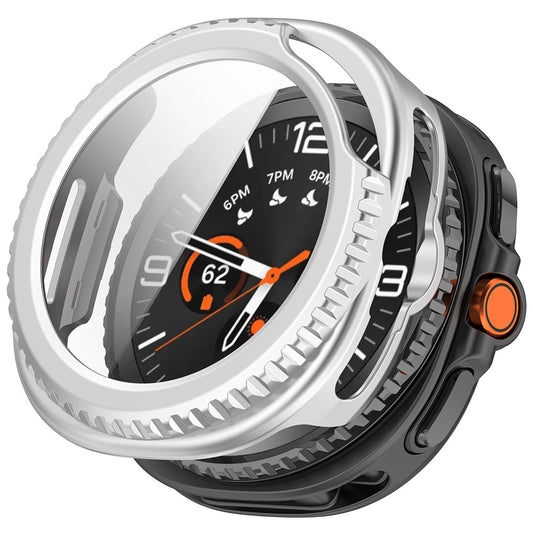 Capa Techsuit Defense360 Pro para Samsung Galaxy Watch8 Classic, Prateada