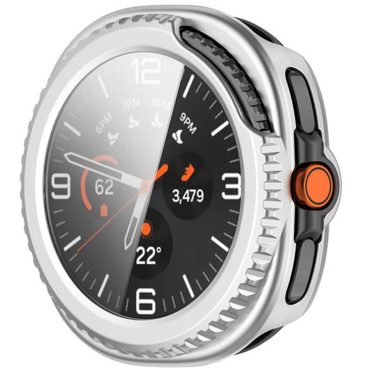 Capa Techsuit Defense360 Pro para Samsung Galaxy Watch8 Classic, Prateada