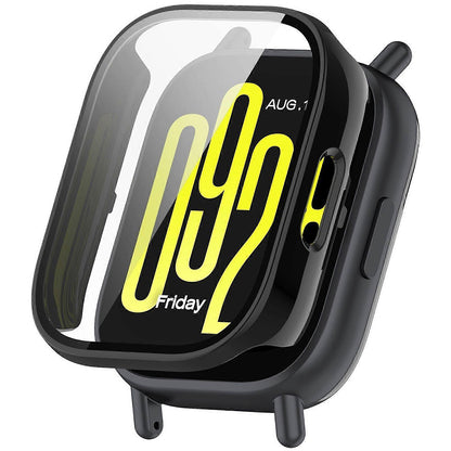 Capa Techsuit Defense360 Pro para Xiaomi Redmi Watch 5 Active, Preta