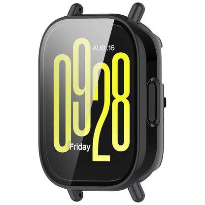 Capa Techsuit Defense360 Pro para Xiaomi Redmi Watch 5 Active, Preta