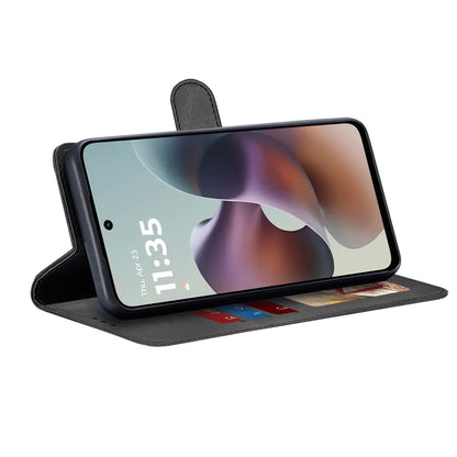 Capa para Motorola Moto G56, Techsuit, Diary Book, Preta