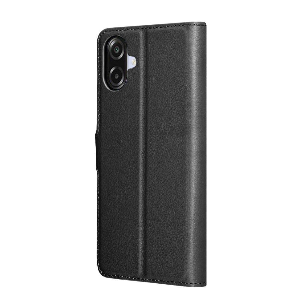 Capa para Samsung Galaxy A07 4G A075, Techsuit, Leather Folio, Preta