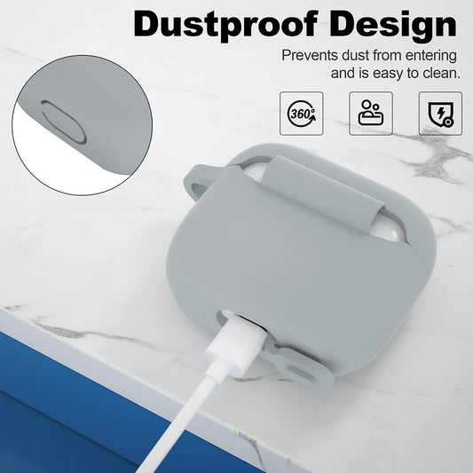 Capa Techsuit Silicone para Apple AirPods 3, Roxo