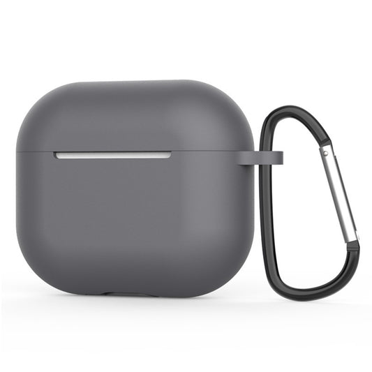 Capa Techsuit Silicone para Apple AirPods 4, Cinzento