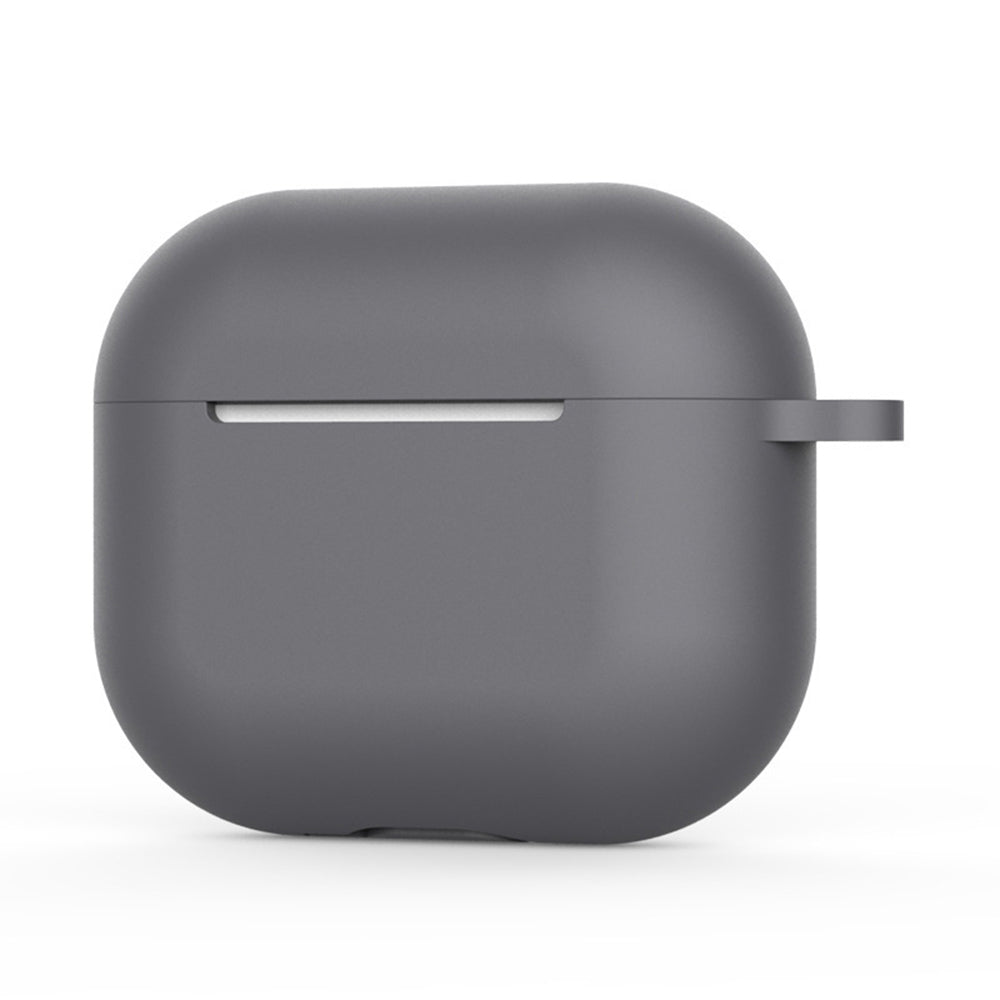 Capa Techsuit Silicone para Apple AirPods 4, Cinzento