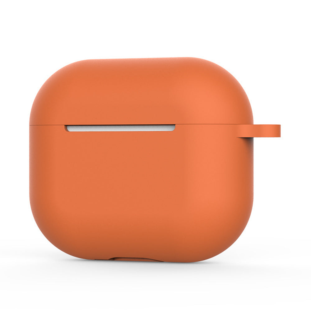 Capa Techsuit Silicone para Apple AirPods 4, Laranja