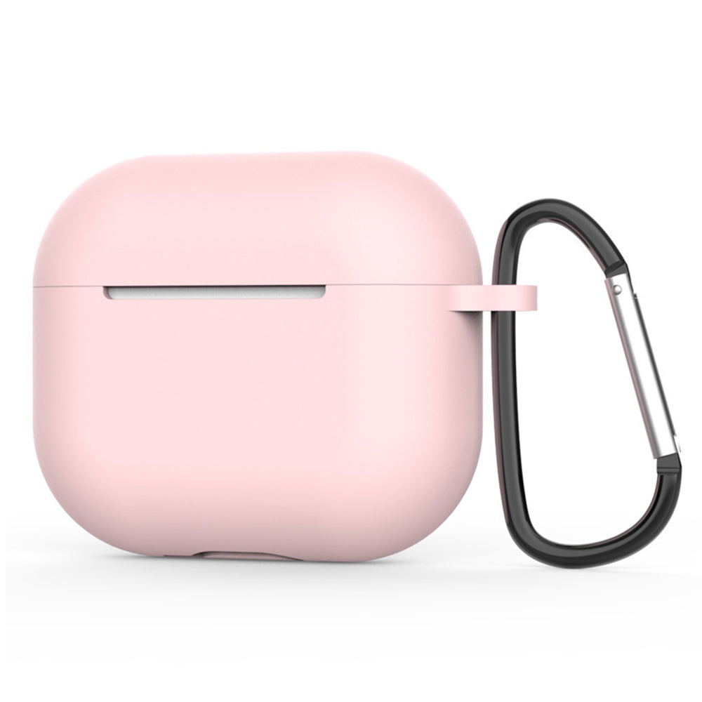 Capa Techsuit Silicone para Apple AirPods 4, Rosa Claro