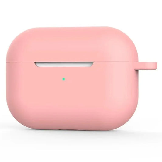 Capa Techsuit Silicone para Apple AirPods 4, Rosa Escuro