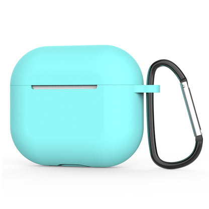 Techsuit Silicone Case for Apple AirPods 4, Dark Turquoise