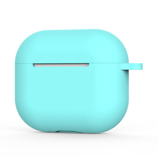 Capa Techsuit Silicone para Apple AirPods 4, Turquesa Escuro