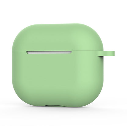 Capa Techsuit Silicone para Apple AirPods 4, Verde Claro