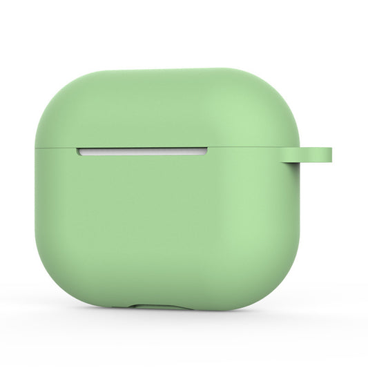 Capa Techsuit Silicone para Apple AirPods 4, Verde Claro