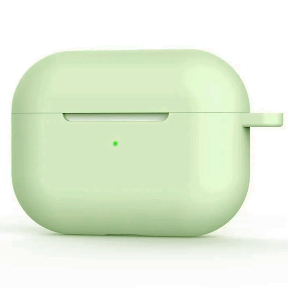 Capa Techsuit Silicone para Apple AirPods 4, Verde Claro