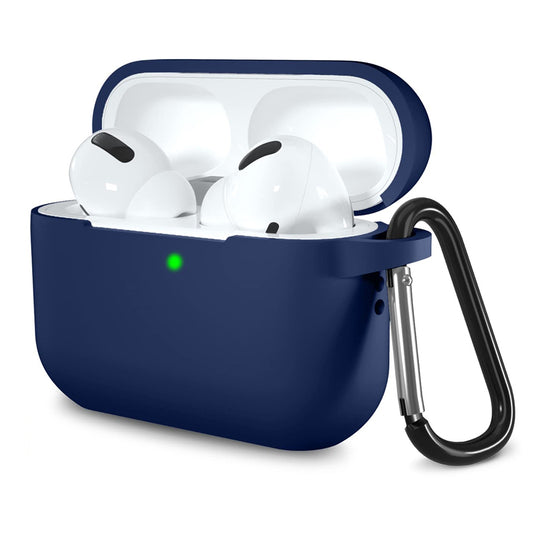 Capa Techsuit Silicone para Apple AirPods Pro Series, Azul Marinho