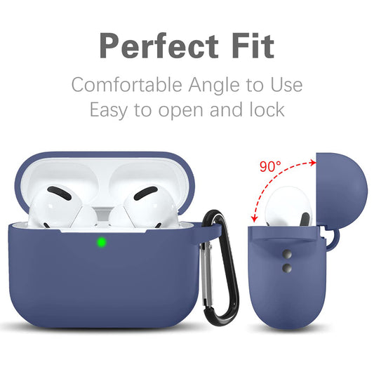 Capa Techsuit Silicone para Apple AirPods Pro Series, Cinzento