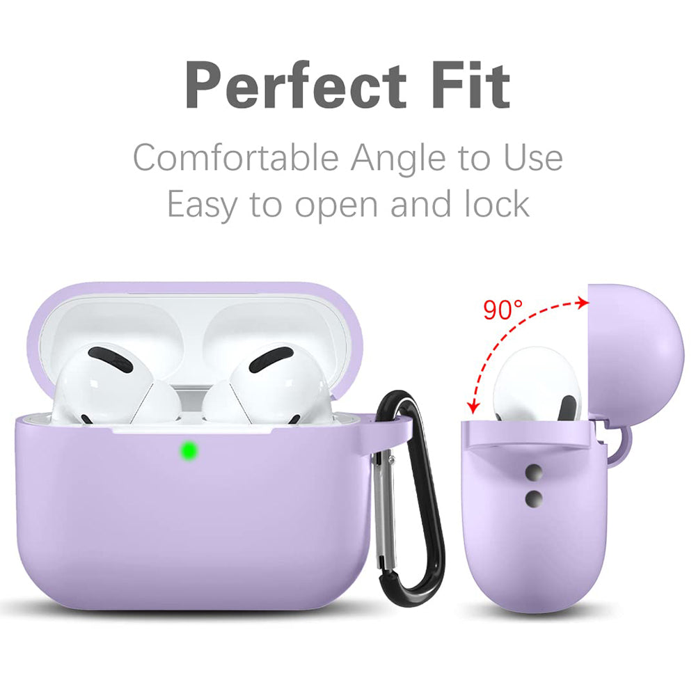 Capa Techsuit Silicone para Apple AirPods Pro Series, Roxo