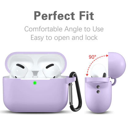 Capa Techsuit Silicone para Apple AirPods Pro Series, Roxo